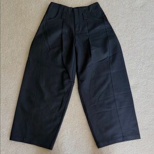 Dark grey Wide-Leg Pants